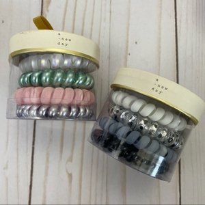 4/$20 A New Day Multicolored Spiral Coil Hair Ties